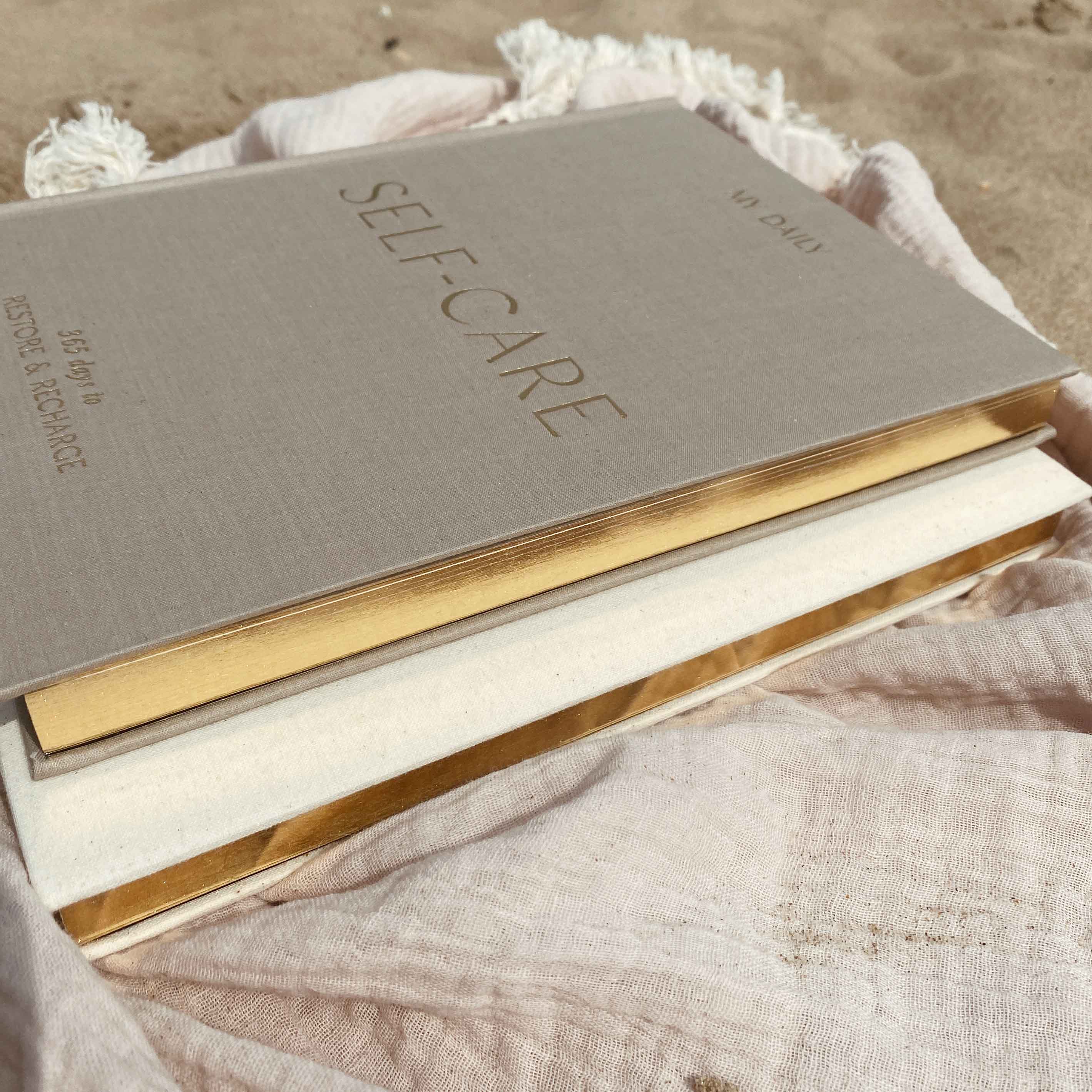 Blush And Gold – wholesale Journal/diary – My Daily Self-Care (Pebble) intentions and gratitude journal10