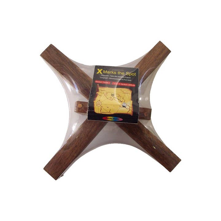 Puzzle Master - Wholesale Puzzle - Adult - X Marks the Spot | Puzzle Master Wood Puzzles1