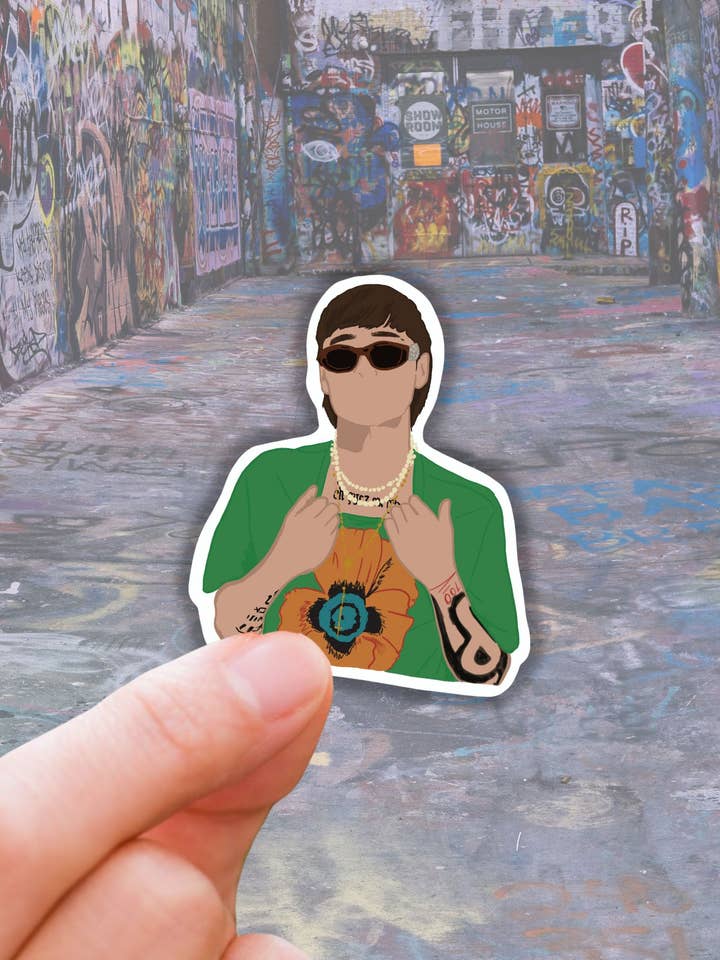 Peso pluma water resistant sticker for wholesale by Lalatina Shop