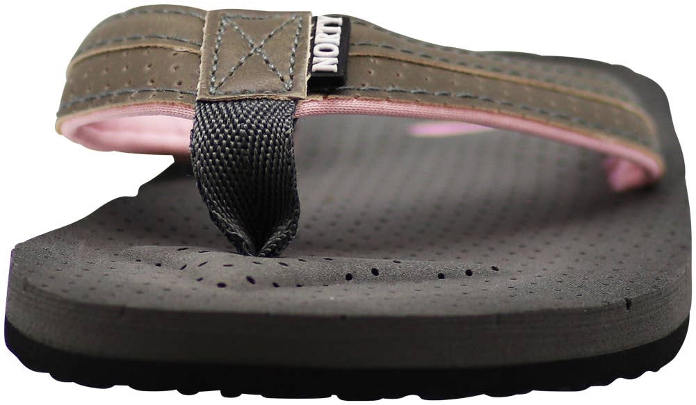 Eastern Off Price - Wholesale Flip Flops - Women's - Norty Women's Soft Cushioned Footbed Sandal 41505 Grey4