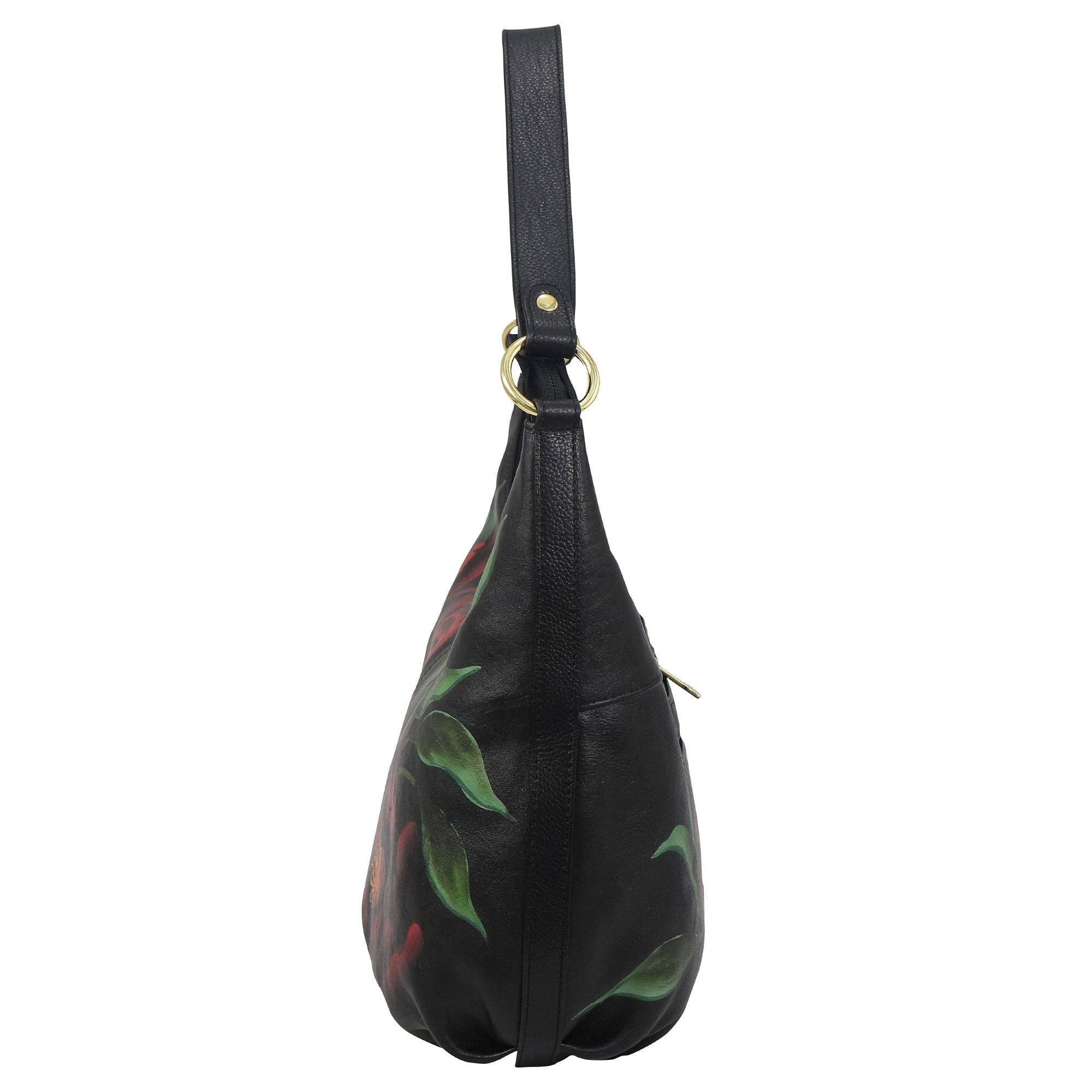 Anuschka | Vanya Lara (USA) - Wholesale Shoulder Bag - Women's - Ruched Hobo - 76152