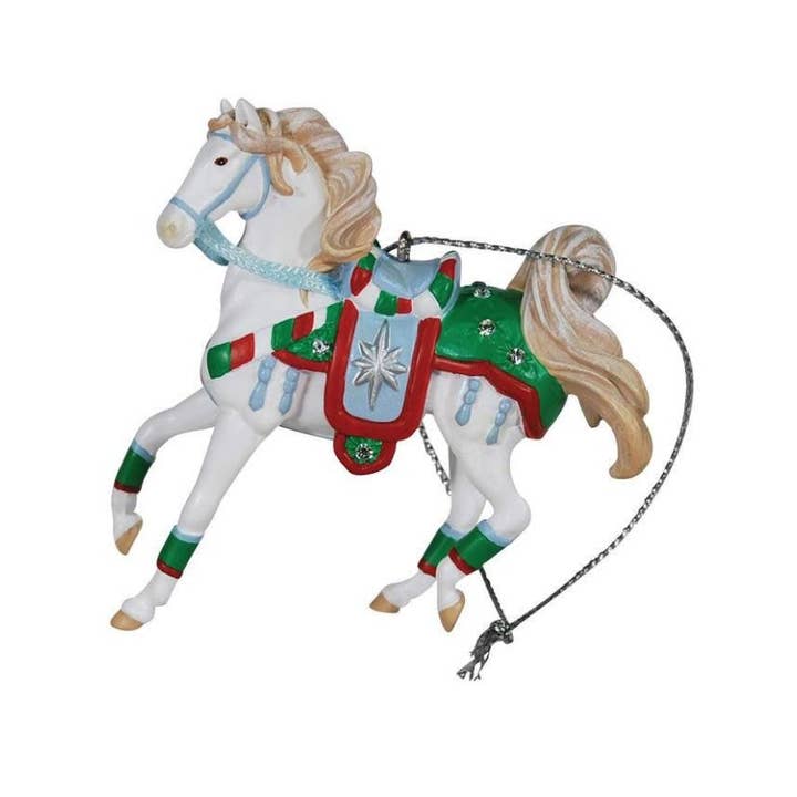 Intrepid International - Wholesale Ornament - Painted Ponies Christmas Crystals FOB