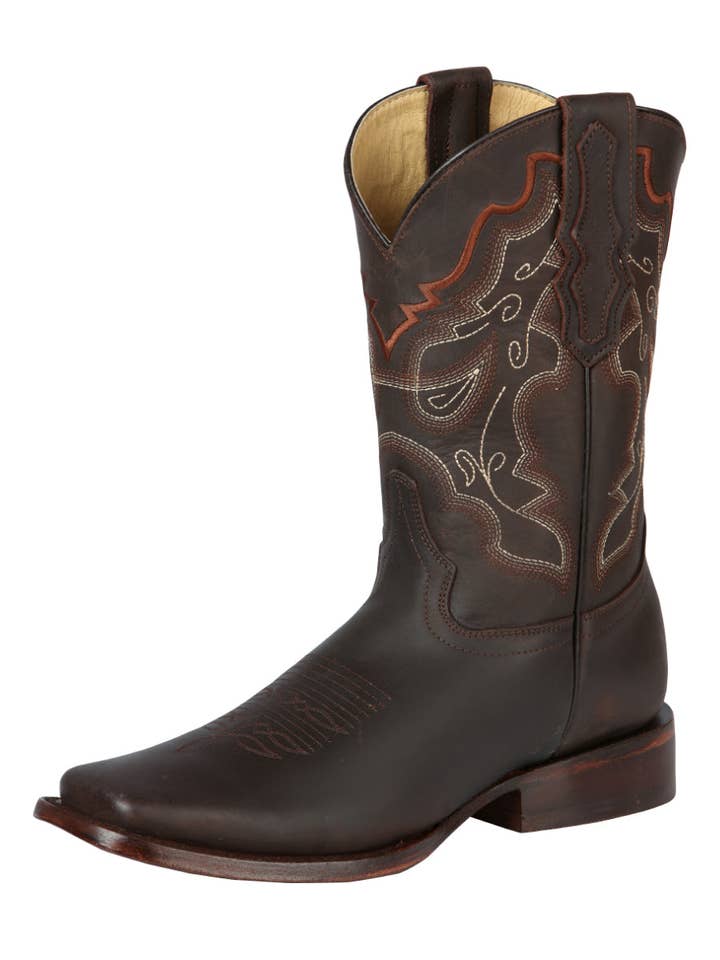 Rodeo Laars - Crazy - Bruin voor wholesale door Conejo Western Wear
