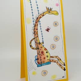 Folded greeting card (subject # 1288). DIN A6 format. for wholesale by CARD-ART