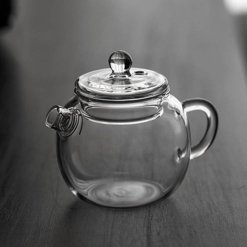 Gohobi （We cover U.S. import duties） - Wholesale Tea Pot - Gohobi Glass Small Teapot / Tea Tray6