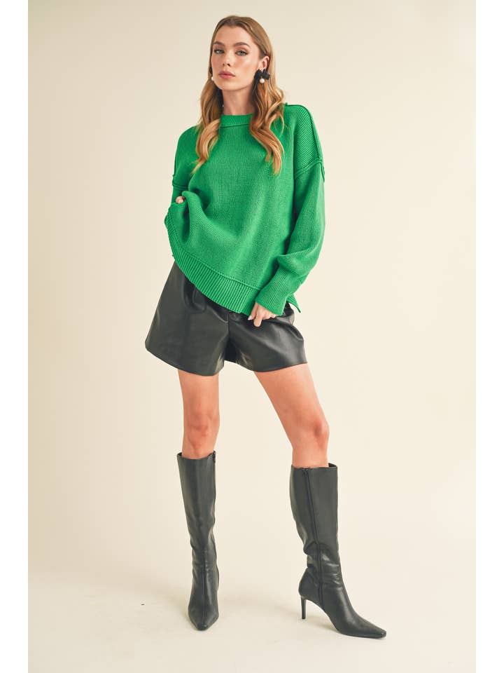 AEMI + CO - Wholesale Knit Sweater - Women's - 3152DK Ina Sweater 5
