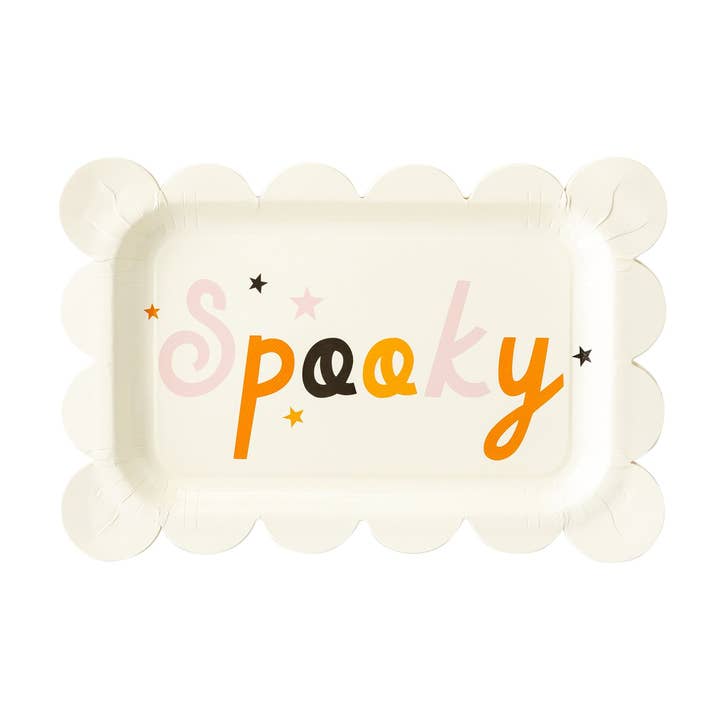 PUM1042 - Hey Pumpkin Spooky Paper Plate for wholesale by My Mind’s Eye