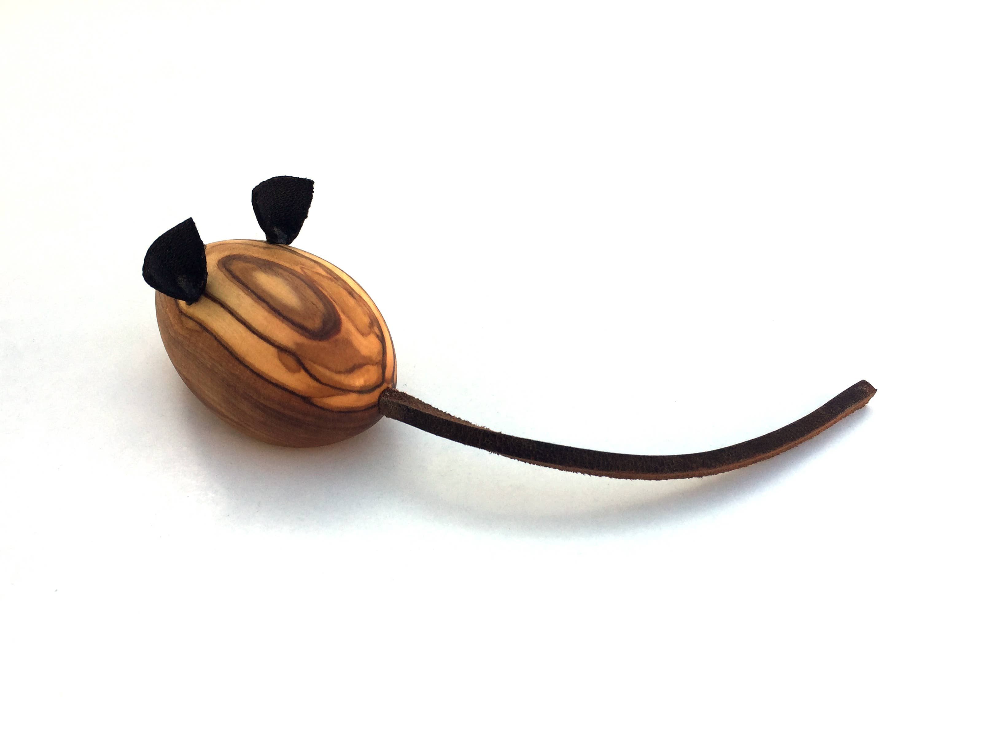 medina mood - Vente Jouet – chat - Souris de jeu pour chats Jouet pour chat en bois d'olivier2