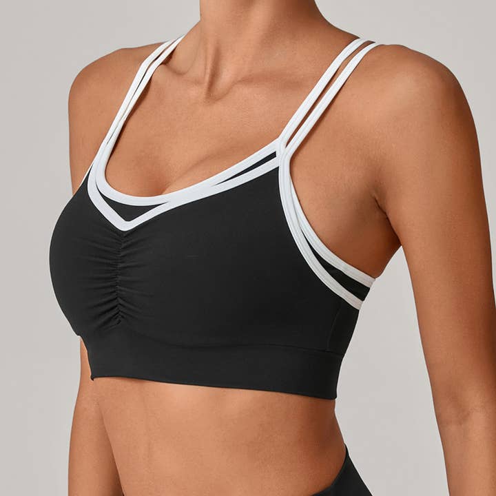 Sodalemon - Wholesale Activewear set – Women′s - Color-contrast sports bra15