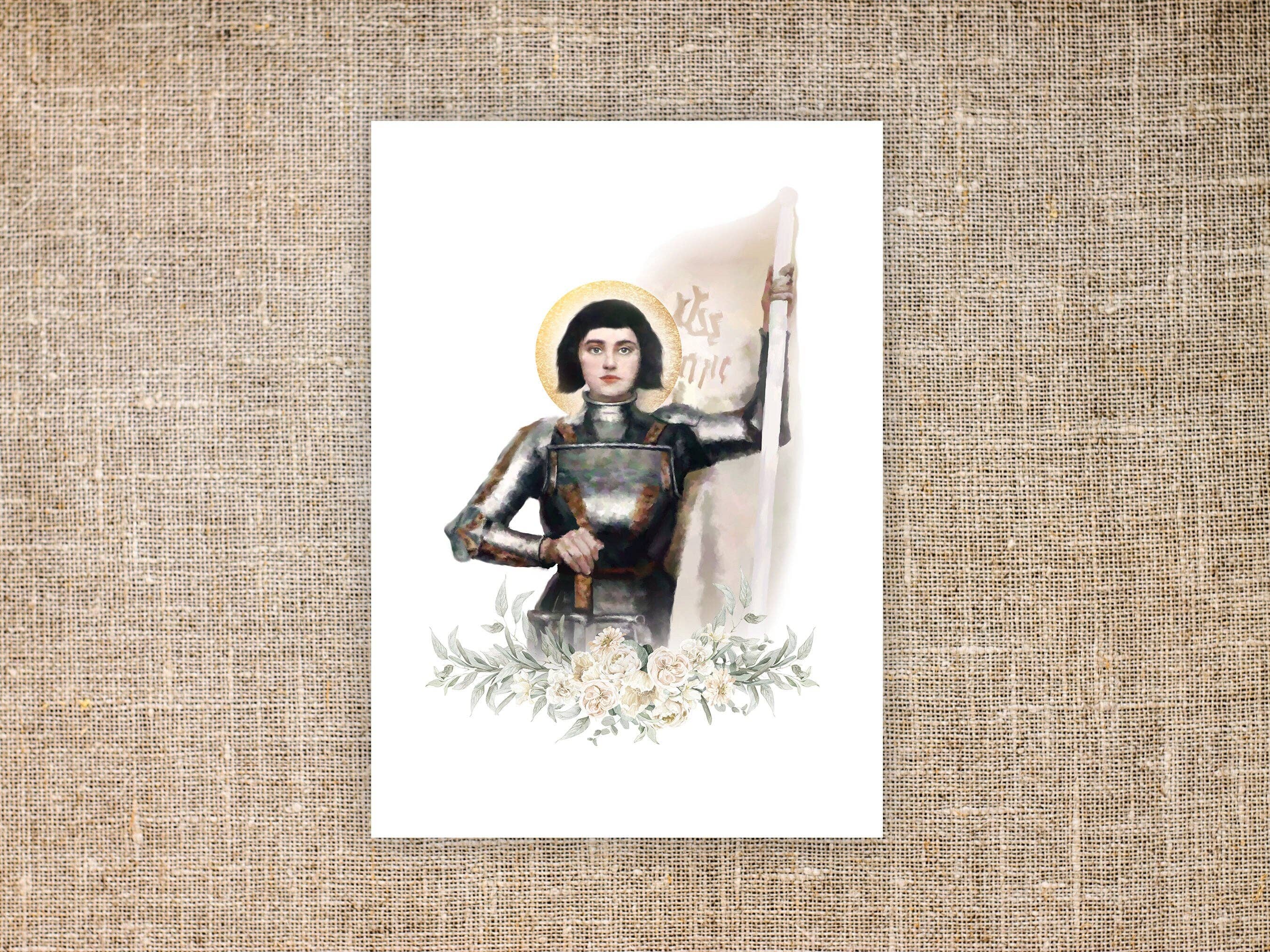 Raising Faith Prints - Vente Affiche d'art - Imprimer Sainte Jeanne d'Arc
