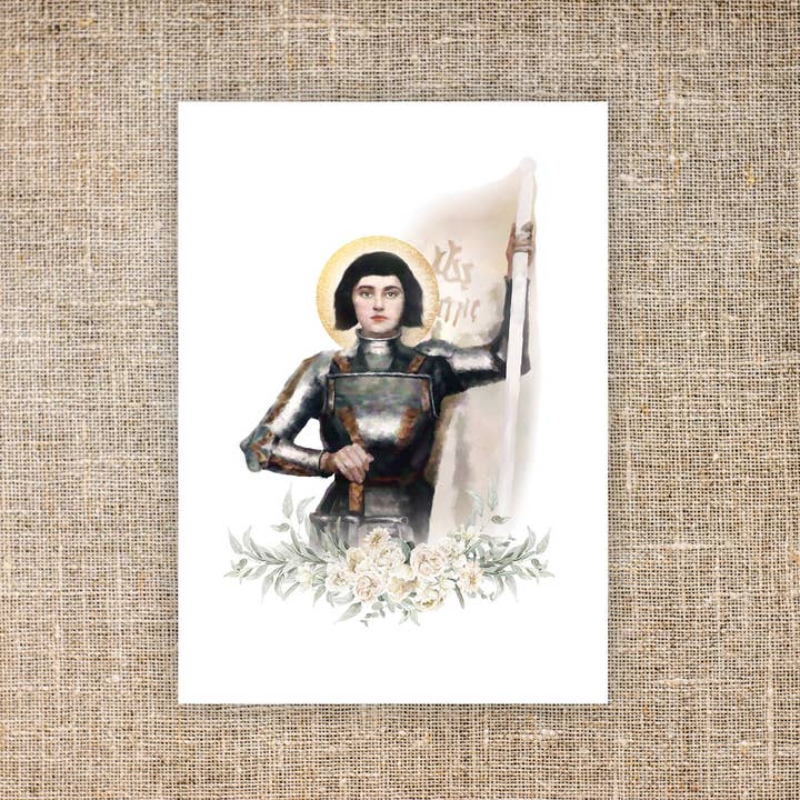 Raising Faith Prints - Wholesale Art Print - St. Joan of Arc Print