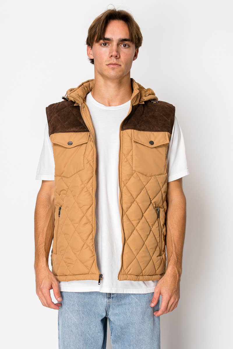 3 COULEURS DANS UN PACK Gilet homme doublé sherpa V4270 en vente sur Faire5
