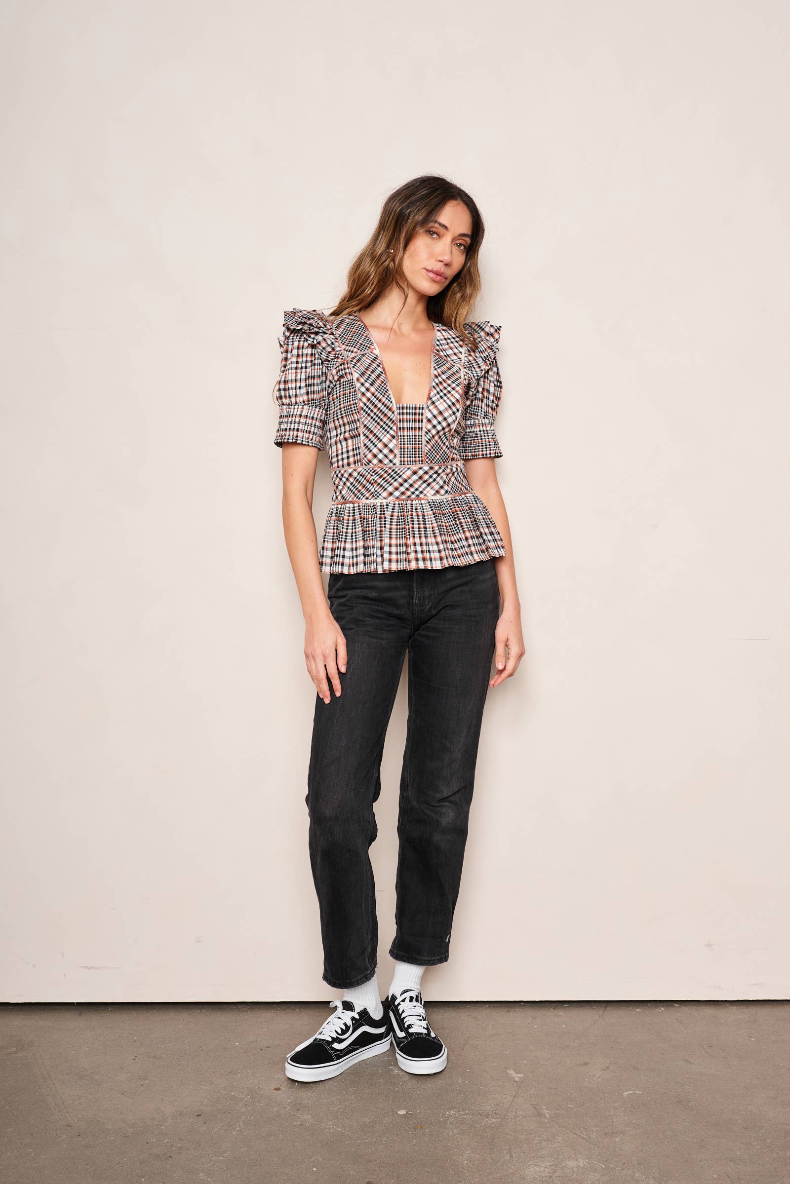 MADRAS DE OUTONO Blusa de Senhora Zoe para venda a revendedores na Faire6