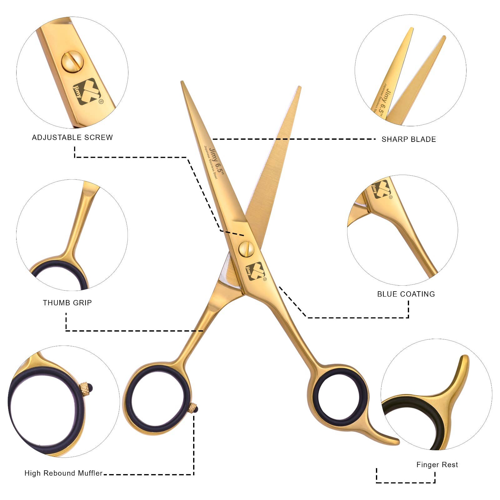 Jimy Brothers Inc - Wholesale Hair Scissors - Professional Hair Scissors 9