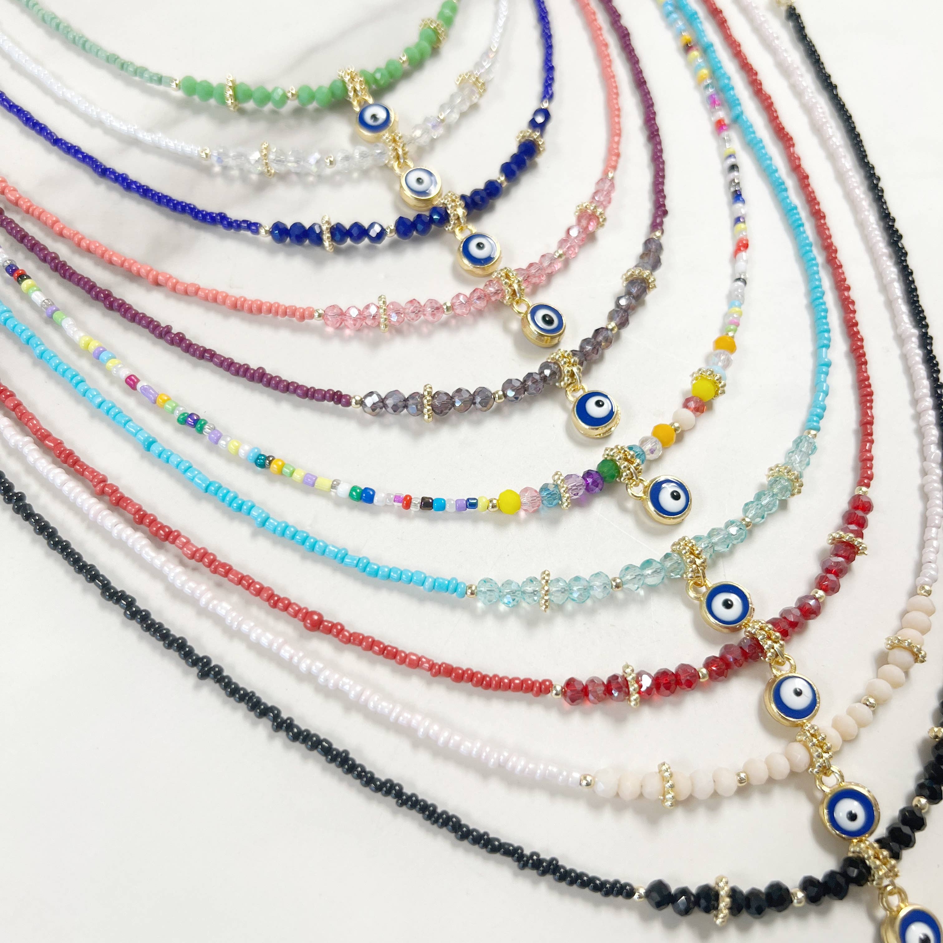 Gypsy Soul - Vendita all'ingrosso Collane di perline/perle - Collana con Perline per Protezione dal Malocchio - Assortimento1