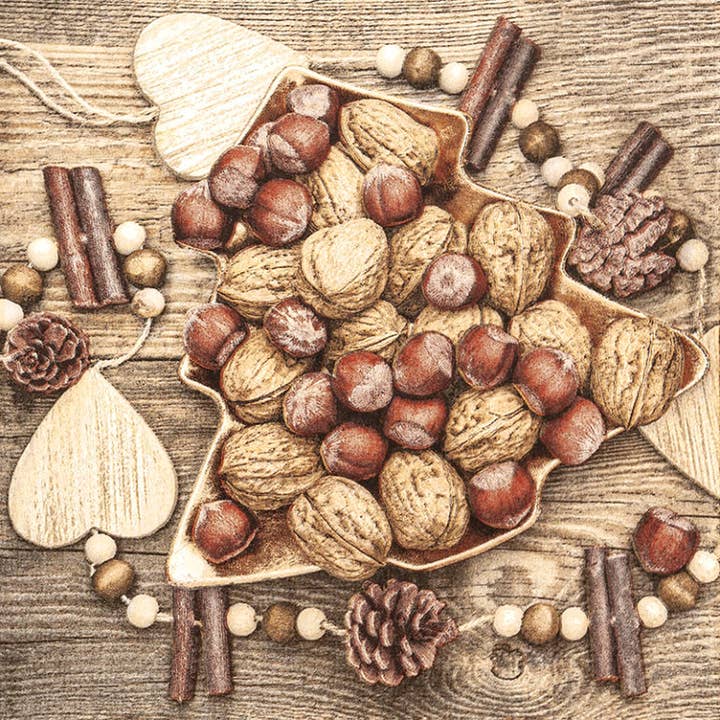 Serviettes à déjeuner Nut Tree pour la vente par Home Fashion - Carl Dietrich GmbH