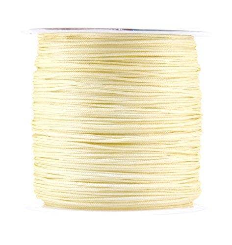Mandala Crafts – wholesale Craft supplies – Mandala Crafts Nylon Satin Cord, Rattail Trim Thread for Chinese Knotting, Kumihimo, Beading, Macramé, Jewelry Making, Sewing8