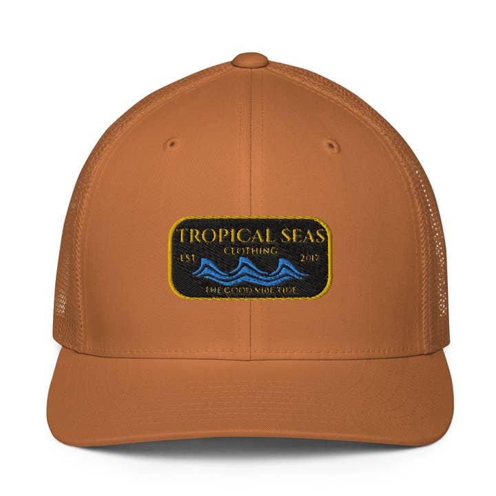 Gorra de camionero Steady Wave Mesh para venta al por mayor de Tropical Seas Clothing