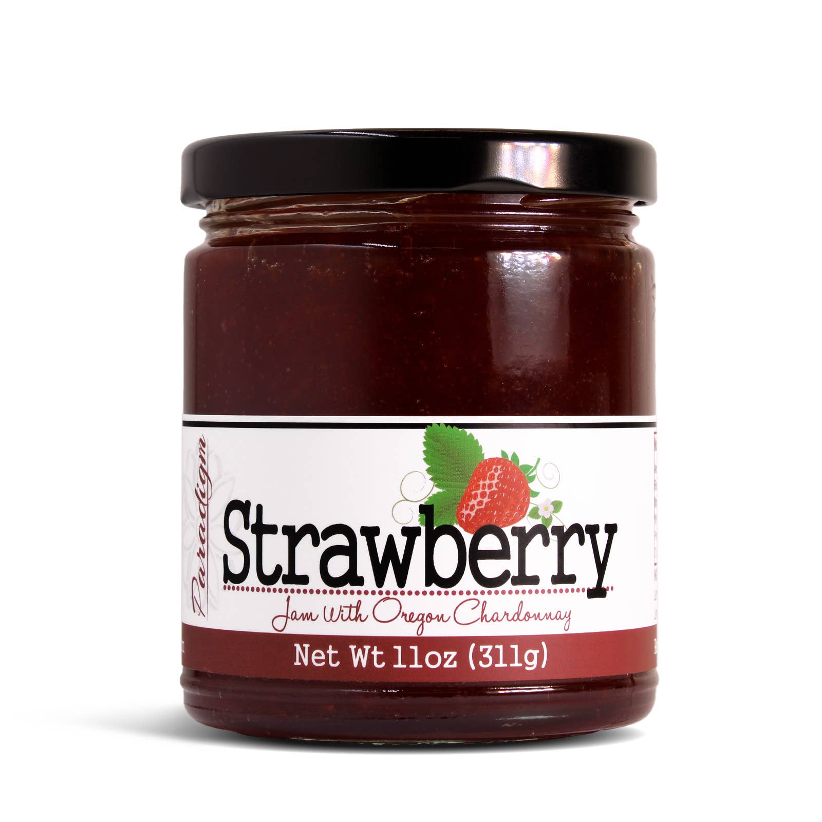 Paradigm Foodworks - Wholesale Jam/Jelly - Paradigm Strawberry Jam with Oregon Chardonnay