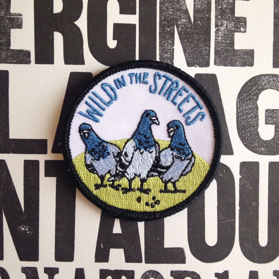 Frog & Toad Press - Vente Écusson - Patch sauvage dans les rues1