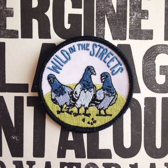 Frog & Toad Press - Vente Écusson - Patch sauvage dans les rues1