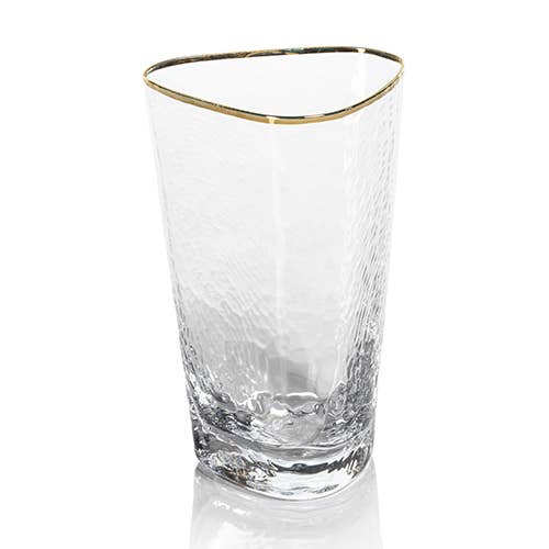 Zodax - Vente Verres à cocktail/alcool - Verre à apéritif Highball triangulaire0