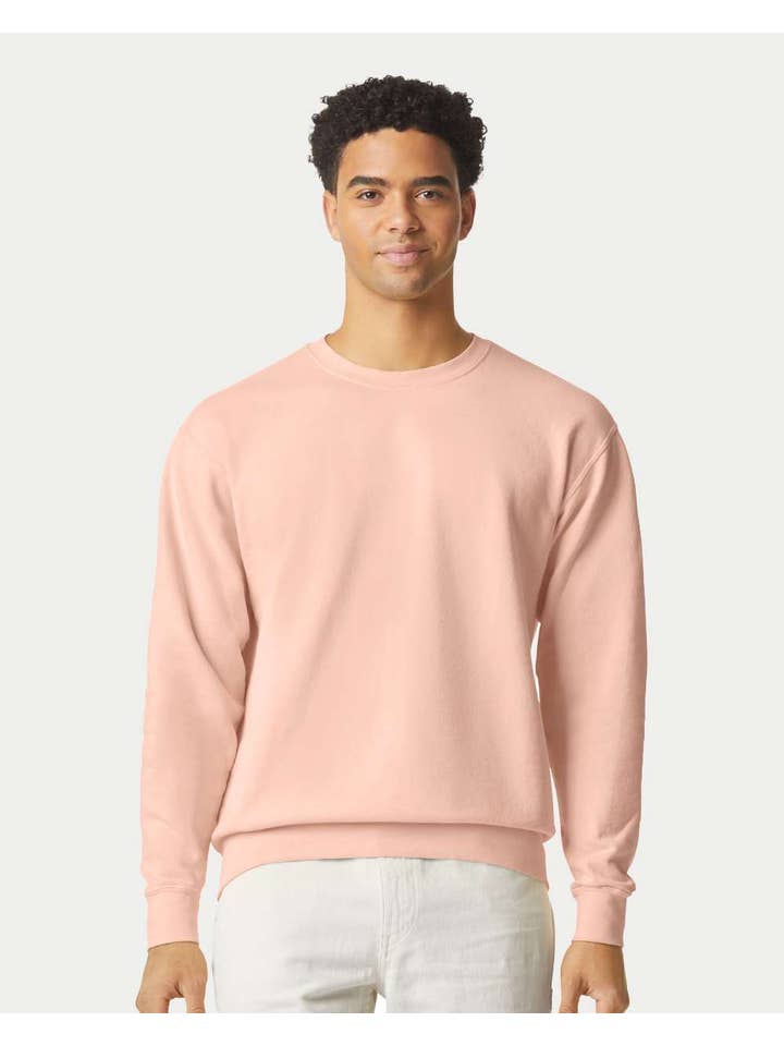 Total Apparel - Wholesale Sweatshirt - Unisex - Comfort Colors Lightweight Crewneck Blank Sweatshirt 14667