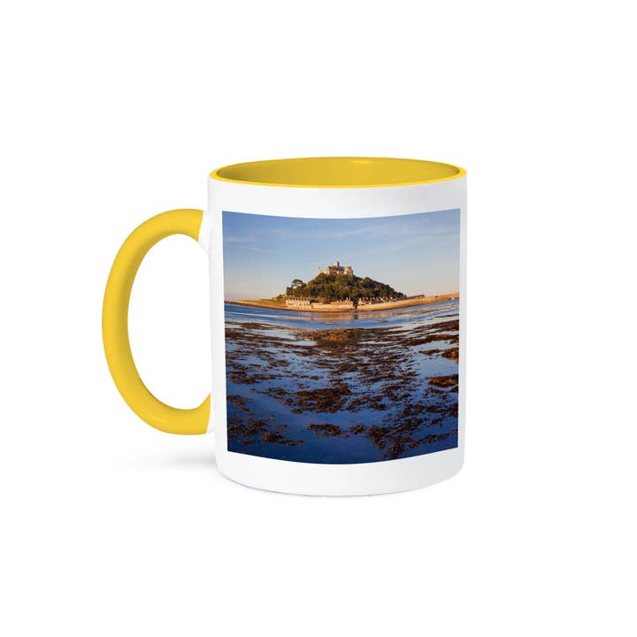 3dRose - Wholesale Coffee Mug - 3dRose, St. Michaels Mount at dawn, Marazion, Cornwall, England, Mug