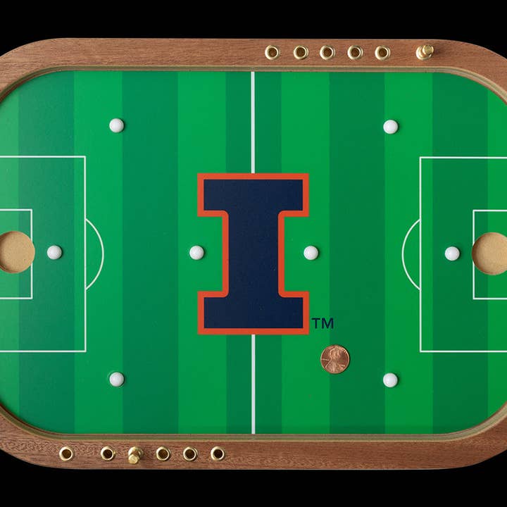 Across the Board - Wholesale Board Game - University of Illinois Penny Soccer Game
