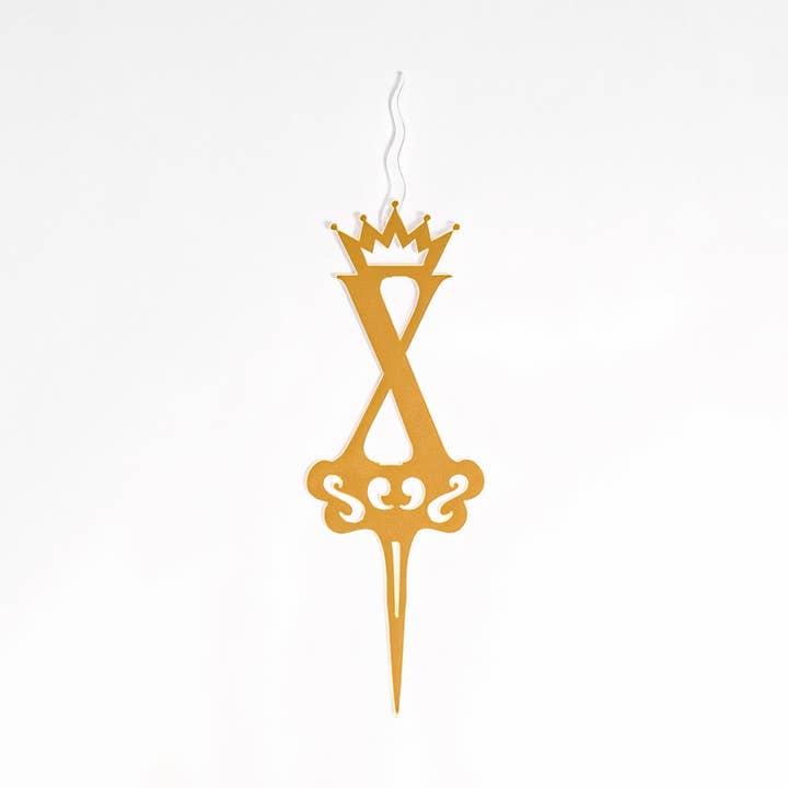 Food Safe Cake Topper LETTER 'X' Acrylic Cake Topper Candle - Cake Candles for Birthday, Anniversary Decoration, Family Baking Reunions, Theme Party Cake Decorating Supplies for wholesale by Food safe Cake Topper