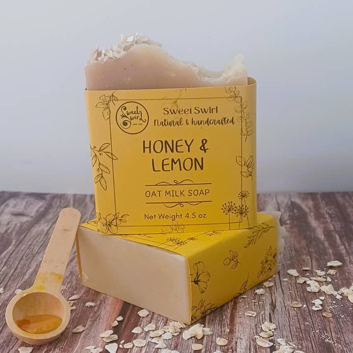 SEIFENRIEGEL MIT HONIG UND ZITRONE für den Großhandel von Sweet swirl