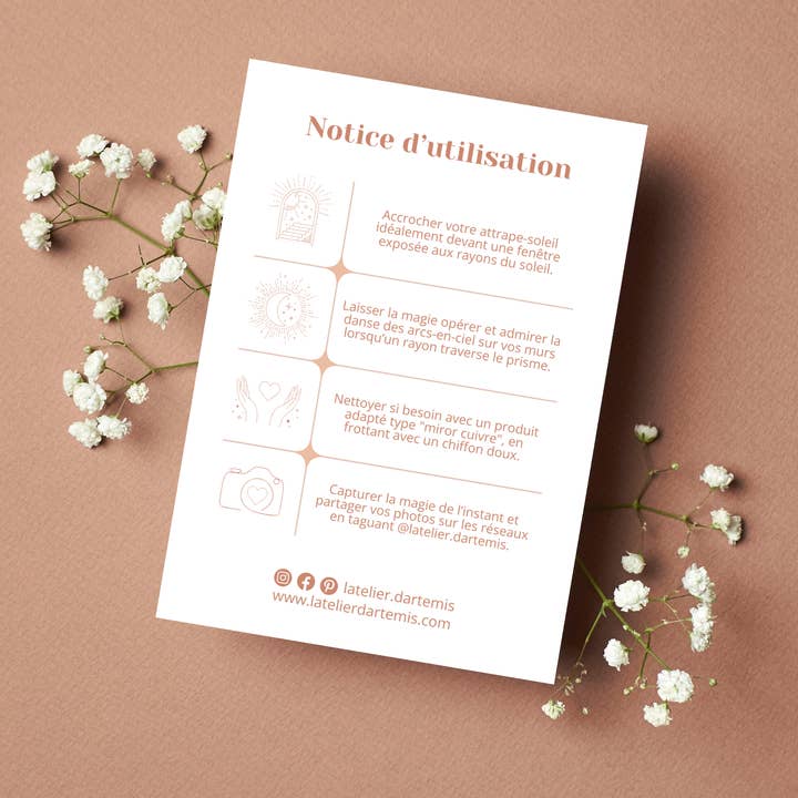 L'Atelier d'Artémis - Wholesale Suncatcher - Suncatcher HÉMERA4