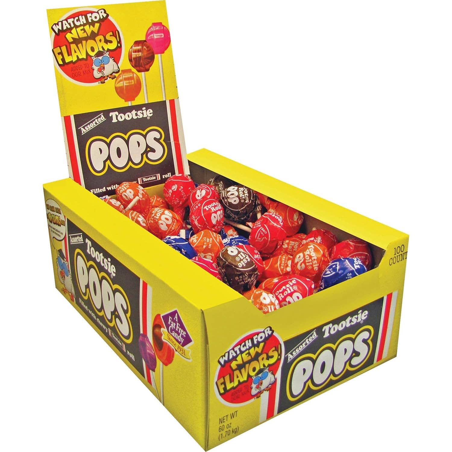 Sugar Bear Candy – wholesale Lollipop – Tootsie Roll Pops 100 ct.0