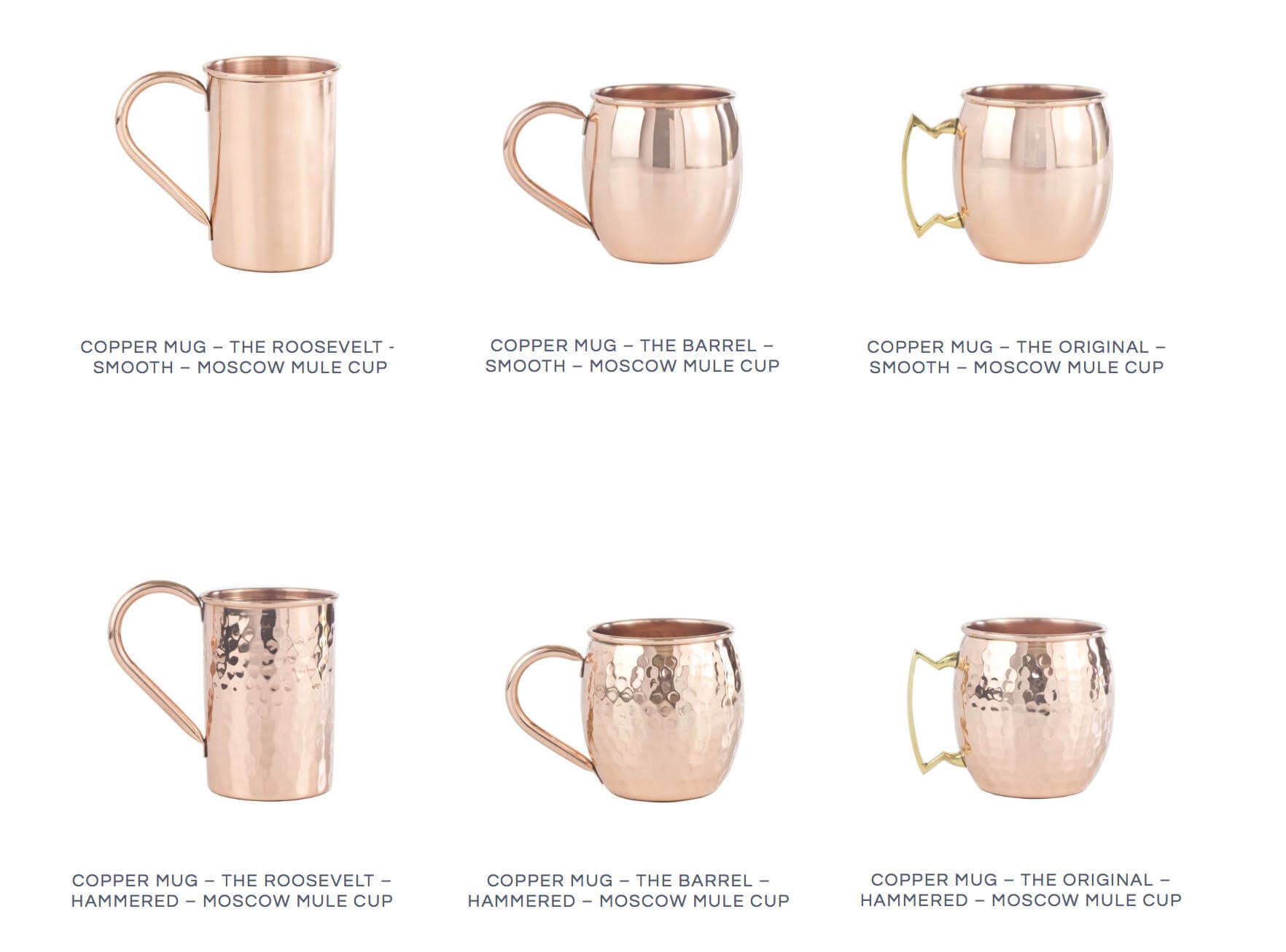 Copper Mug Company - Wholesale Cocktail/Liquor Glass - Moscow Mule Copper Mugs Gift Set of Two in Wooden Box3