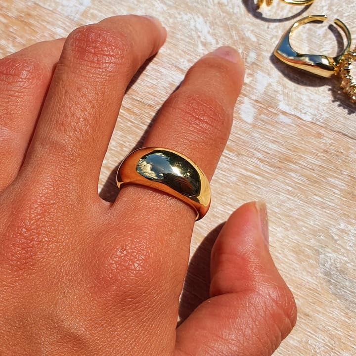Bague Femme Plaqué Or Bijoux Cadeaux pour la vente par Venus Paris