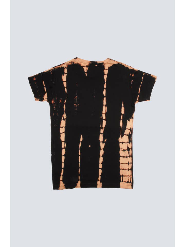 Lyne C. - Venta al por mayor Camiseta - Mujer - Camiseta negra con diseño beige batik6