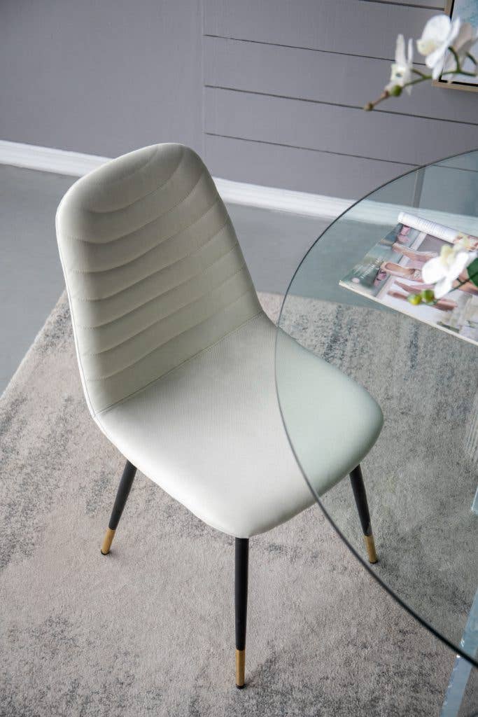 A&B Home Group Inc. - Venta al por mayor Sillas - Juego de 4 sillas de comedor Fausta3