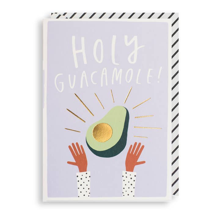 HOLY GUACAMOLE Birthday Friend Card for wholesale by Meraki Greeting Cards