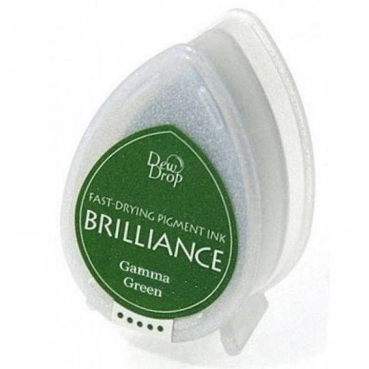 Ecstasy Crafts Distributing - Wholesale Craft Supplies - Tsukineko Brilliance Dew Drops Pigment Ink Pad