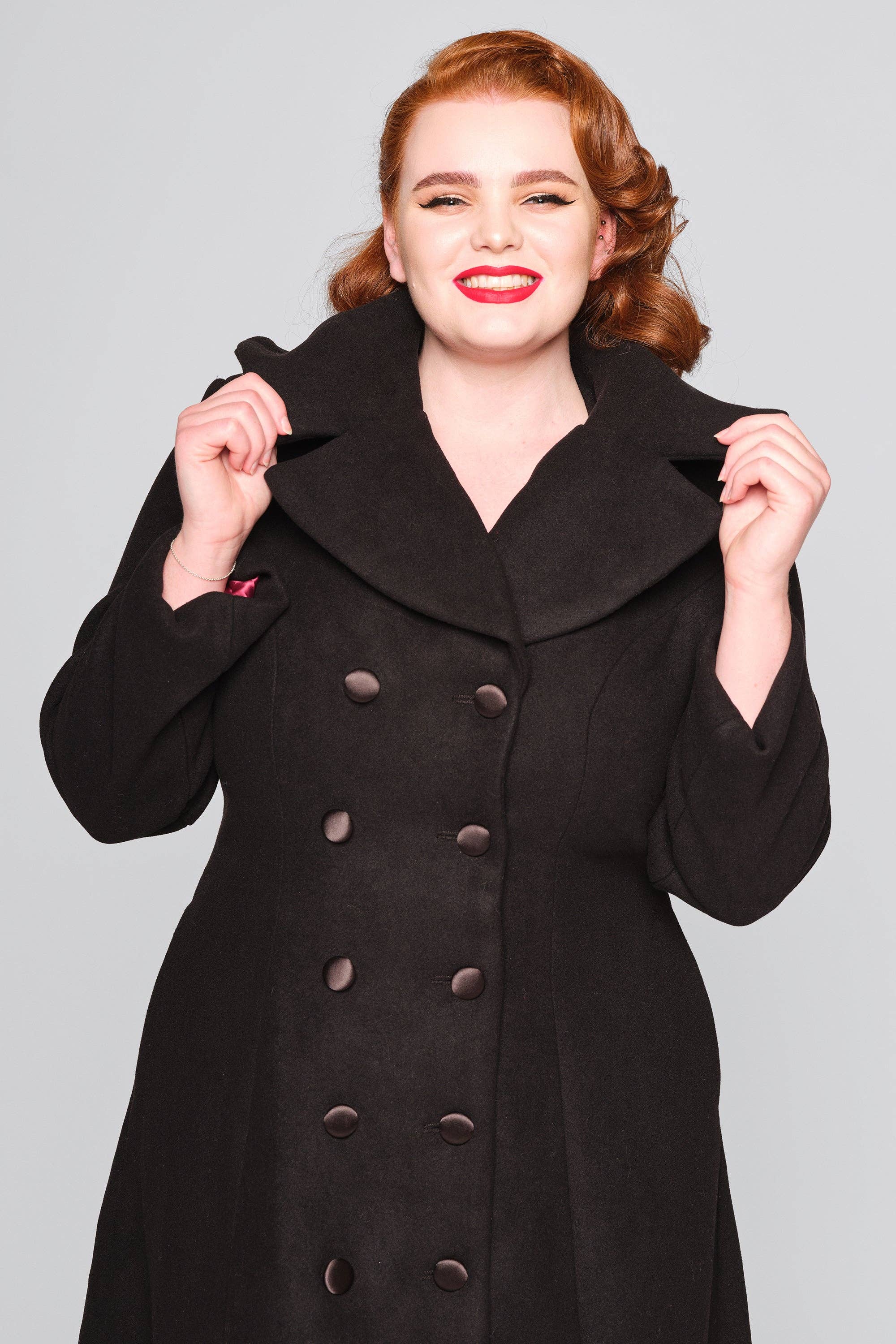 BLACK Eileean Coat for wholesale on Faire2