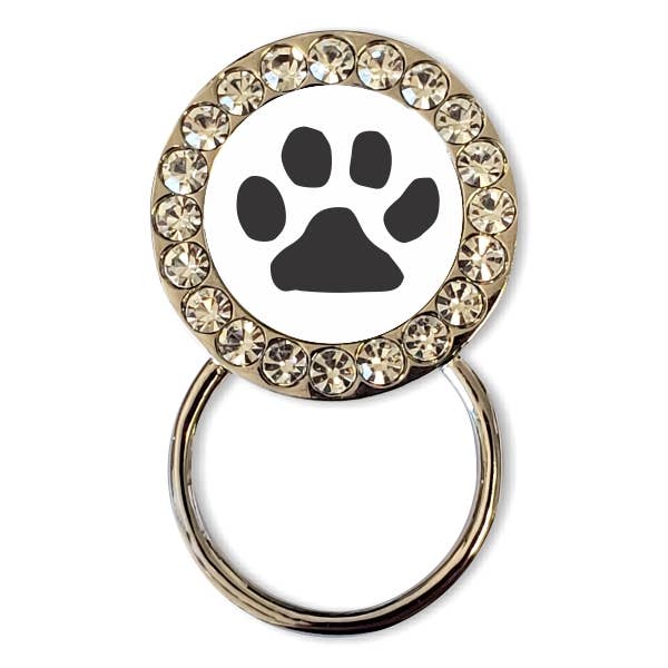 CZ Briller/Badge Holder: Paw Print for engroshandel hos Smart Charms