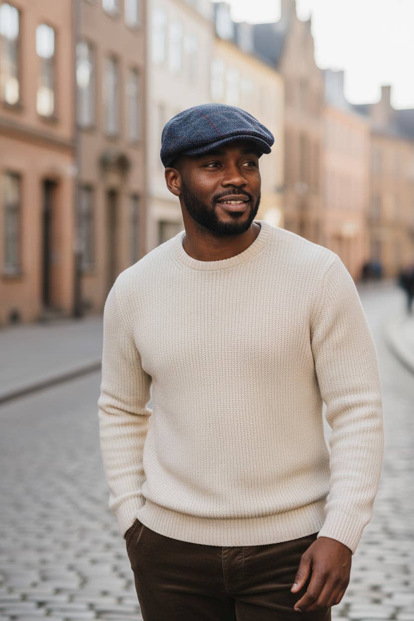 Type HARRIS TWEED® WOOL CAP MADE IN FRANCE - FLHH441 for wholesale on Faire2