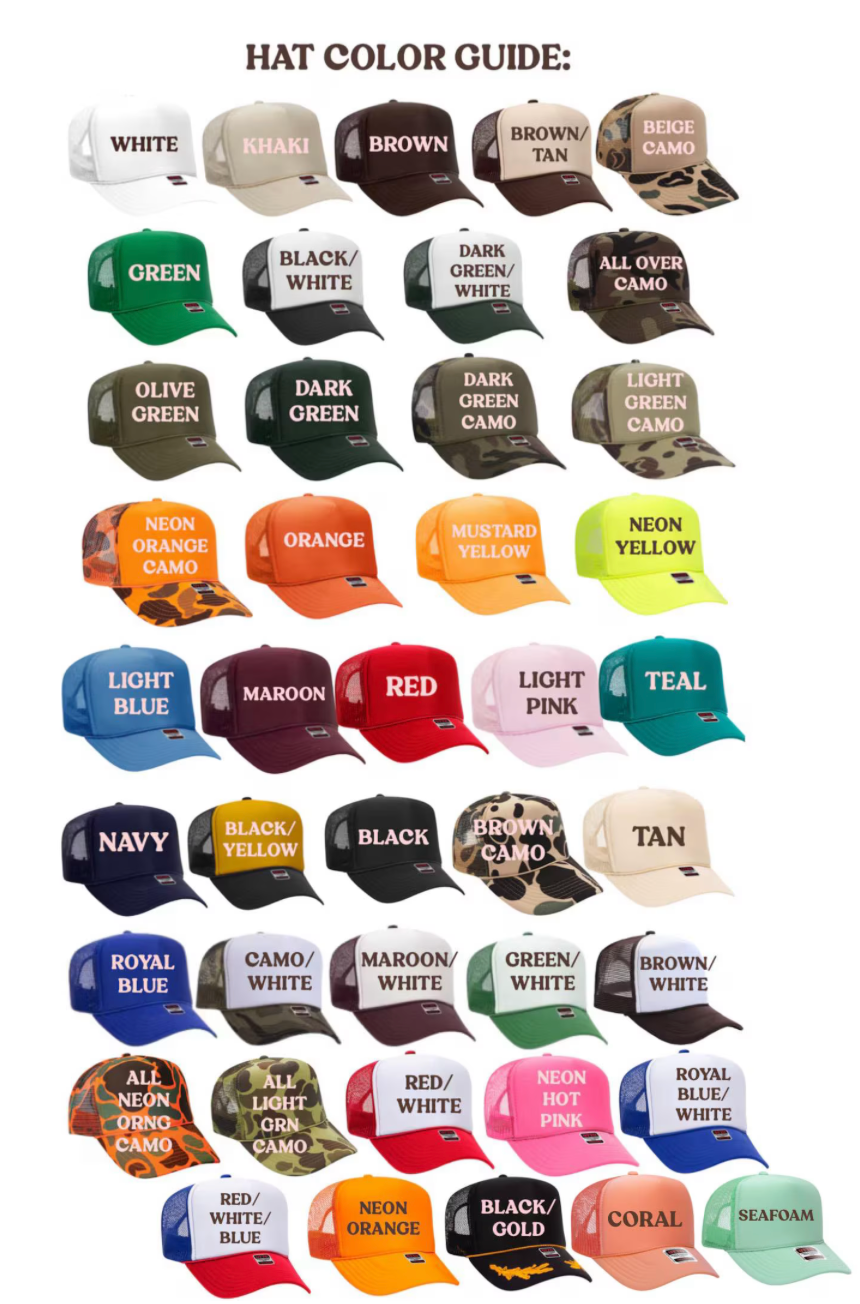 Wilder Made - Wholesale Trucker Hat - Women's - Santa, I Want A Cowboy Trucker Hat2