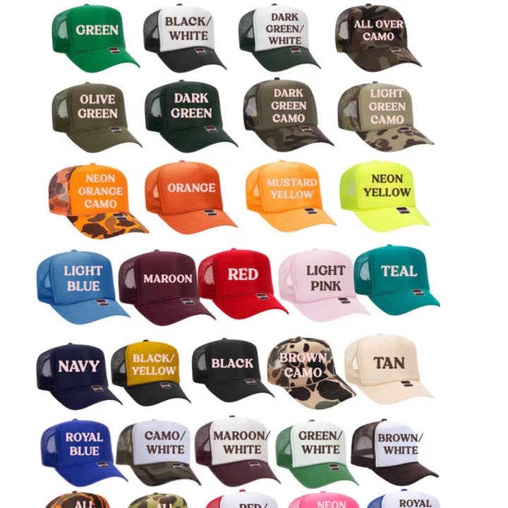 Wilder Made - Wholesale Trucker Hat - Women's - Santa, I Want A Cowboy Trucker Hat2