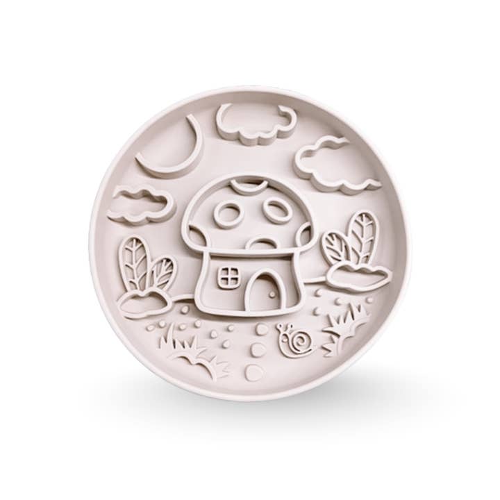 PRE ORDER - Mushroom Slow Feeder - Cloud for wholesale by Barks and Brownies