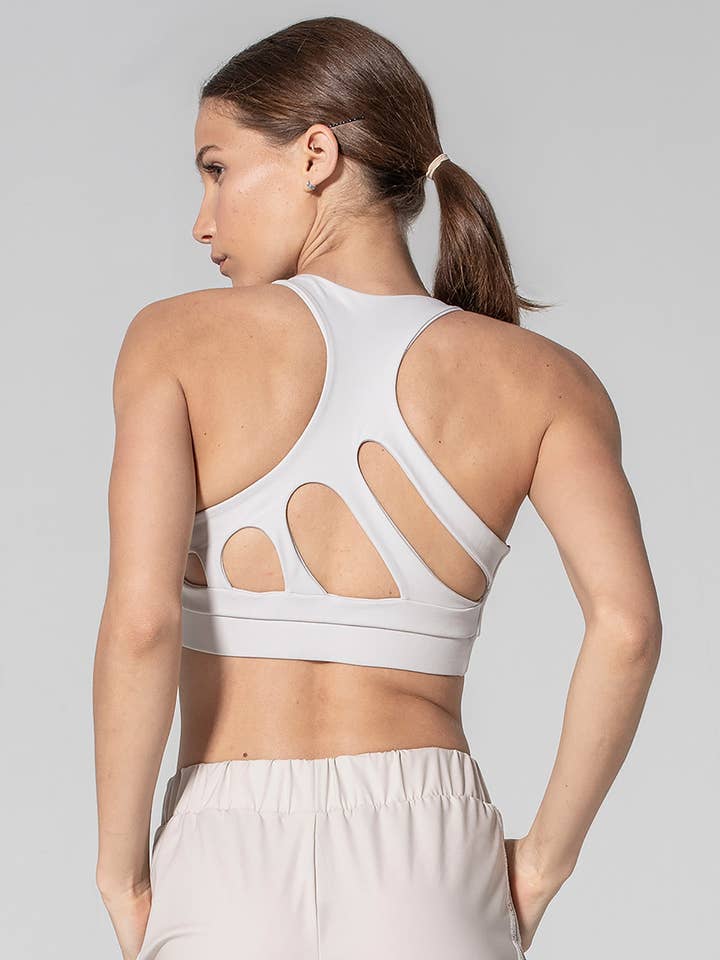 Get in Line Ash Sports Bra for wholesale by 925fit