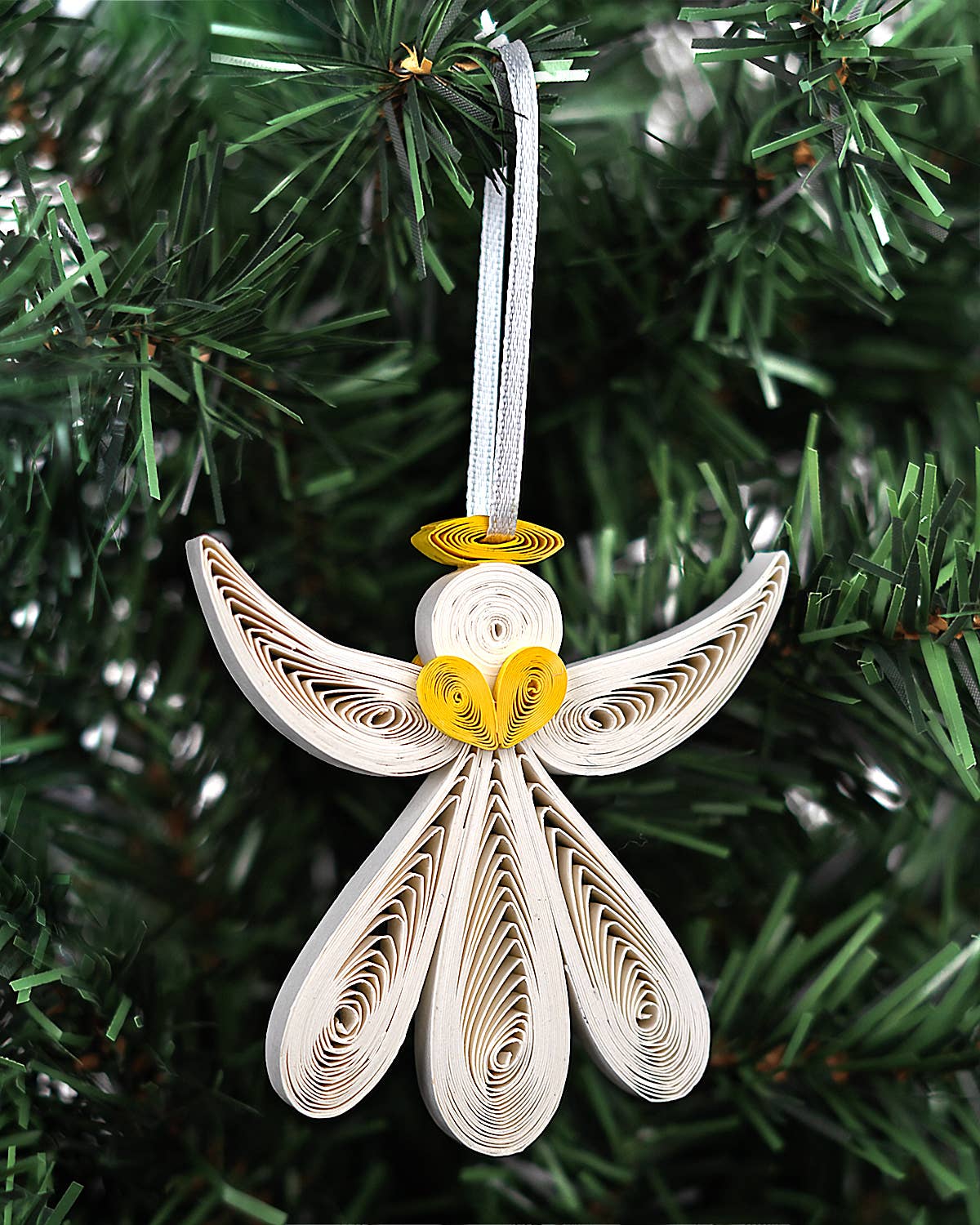 Quilling Card – wholesale Prydnadsset – Quilled ängel ornament Box Set2