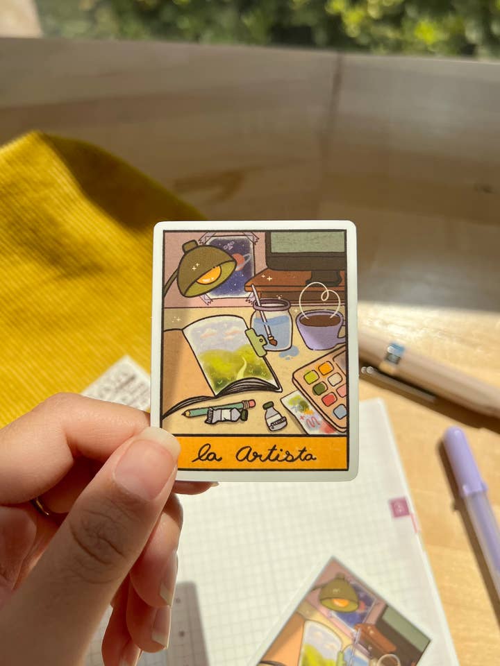 La Artista Klistermærke for engroshandel hos Marlene Vega Studio