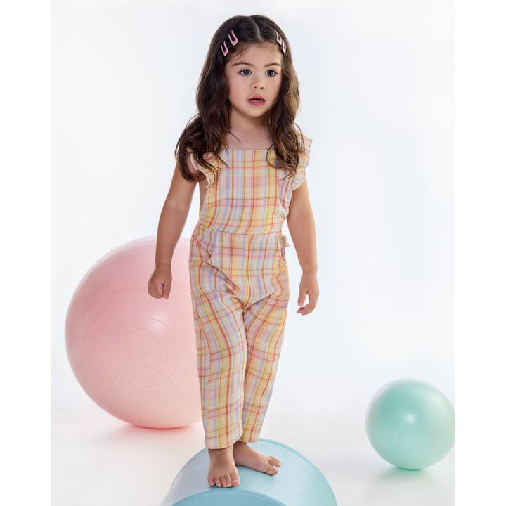 Rainbow Plaid Ruffle Dungarees and other Purchase Wholesale who flung dung mulch. Free Returns & Net 60 Terms on Faire trending on Faire.