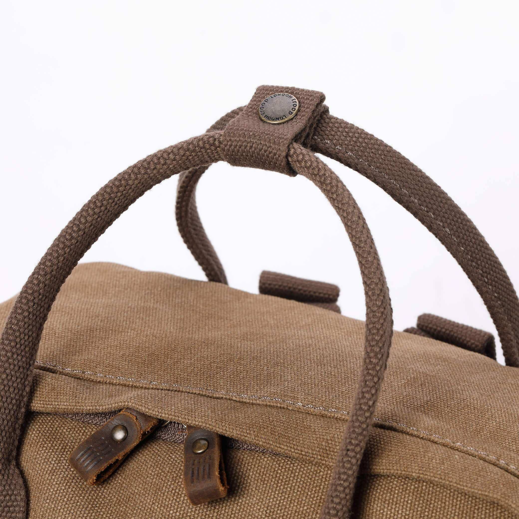 Troop London – Großhandel Rucksack – Unisex – TRP0549 Troop London Klassischer Canvas-Tagesrucksack, Rucksack, Reiserucksack, Schulrucksack12